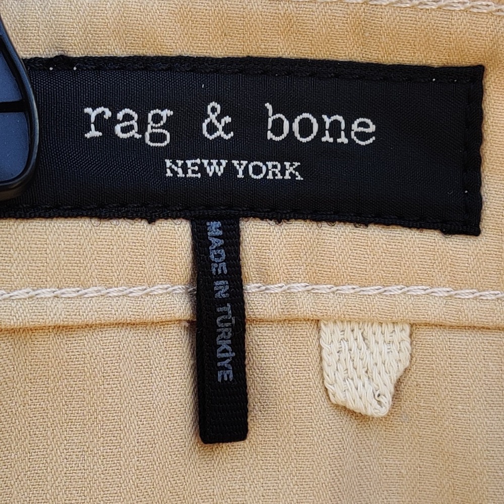 Rag & Bone Standard Chino Pants Mens 36x32 Natural Gray Stretch $228 New NWT - Picture 10 of 16